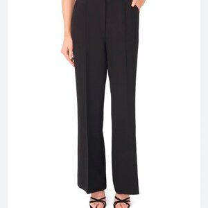 Ted Baker London 1 Women Black Trousers Pants Office Work Straight Leg